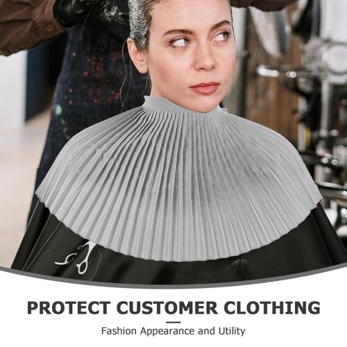 Capa impermeable para barbero PRETYZOOM ajustable gris miniatura 3