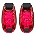 Kootek LED Safety Light Red Flashing with Free Clip on Straps Sport Running Warning Strobe Tail Lights for Dog Collar, Walking, Cycling, Bike, Helmet, Batteries Included [2 Pack]