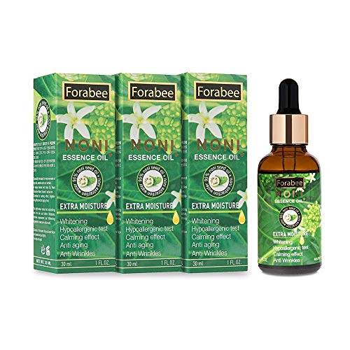 Forabee Noni Ampoule Face Oil Serum – With All Skin Type – Noni Seeds Morinda Citrifolia Fruit Extract, 1 Floz #TOP1