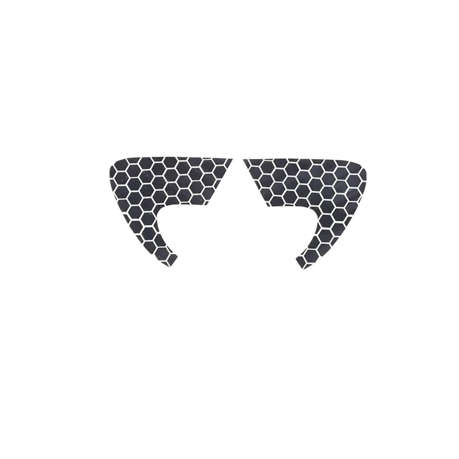 Pegatinas de vidrio triangular de PVC para SEAT Leon MK2 2008-2012 Style B 8