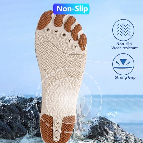 Image of Hike Barefoot Shoes Women Men Pro Water Footwear Wide Toe Box Non-Slip Unisex Athletic Outdoor Running Shoes