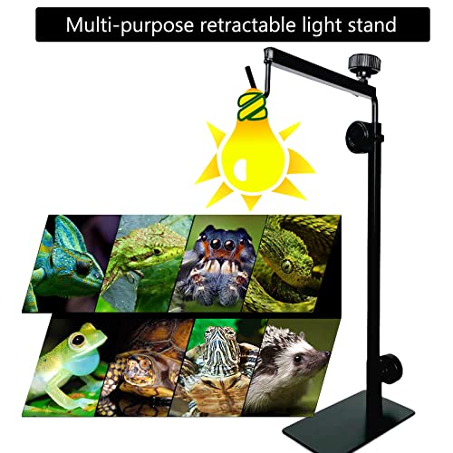 JasCherry Supporto per Lampada per Rettili