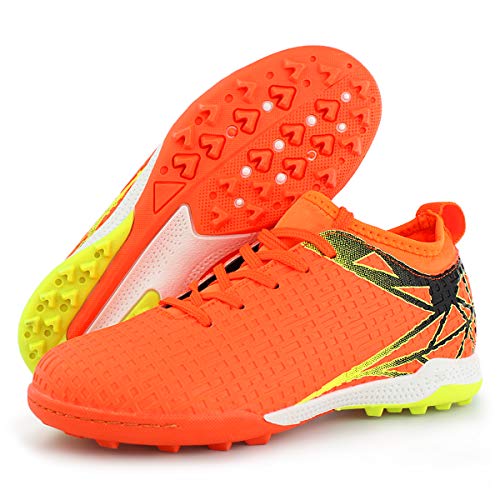 image for Hawkwell Kids Athletic Indoor Comfortable Slip-on Soccer Cleats(Toddle