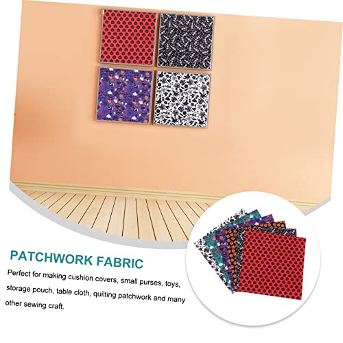 Tissu patchwork Halloween de coton et polyester pour loisirs créatifs couture