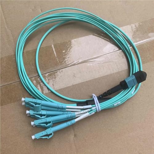 Cable de conexión M-LC de 12 núcleos Tipo A para redes FTTH de 50 metros 4