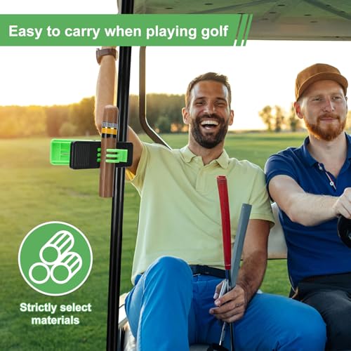 Cigar Clip - Multifunctional Cigar Holder for Golf Cart - 3pcs (Green, Black, Orange) - Image 5