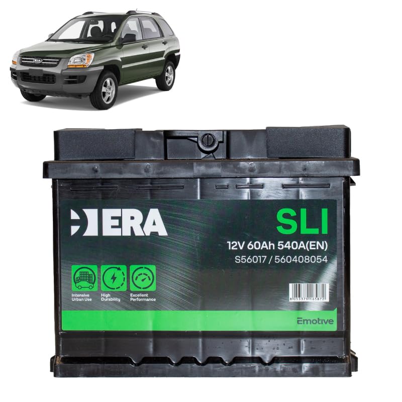 Batteria 60Ah per Kia Sportage II 2.0 benzina 2004-2009