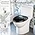 Elongated Toilet Seat Bats empty town Resin Toilet Seat Slow Quiet Close Lid with Quick-Release Hinges Cover Bumpers Easy to Clean Install