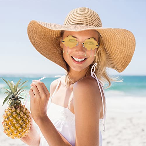 Tassel Clouds Shaped Sunglasses Raindrop Sunglasses Cloud Glasses Party Favors for Women Men4