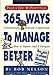 365 Ways to Manage Better Calendar (Page-a-Day Perpetuals)