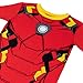 Marvel Boys' 2-Piece Snug-fit Cotton Pajama Set, Soft & Cute for Kids, I AM IRONMAN, 8