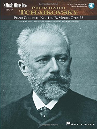 Tchaikovsky - Concerto No. 1 in B-Flat Minor, Op. 23 Music Minus One Piano Book/Online Audio