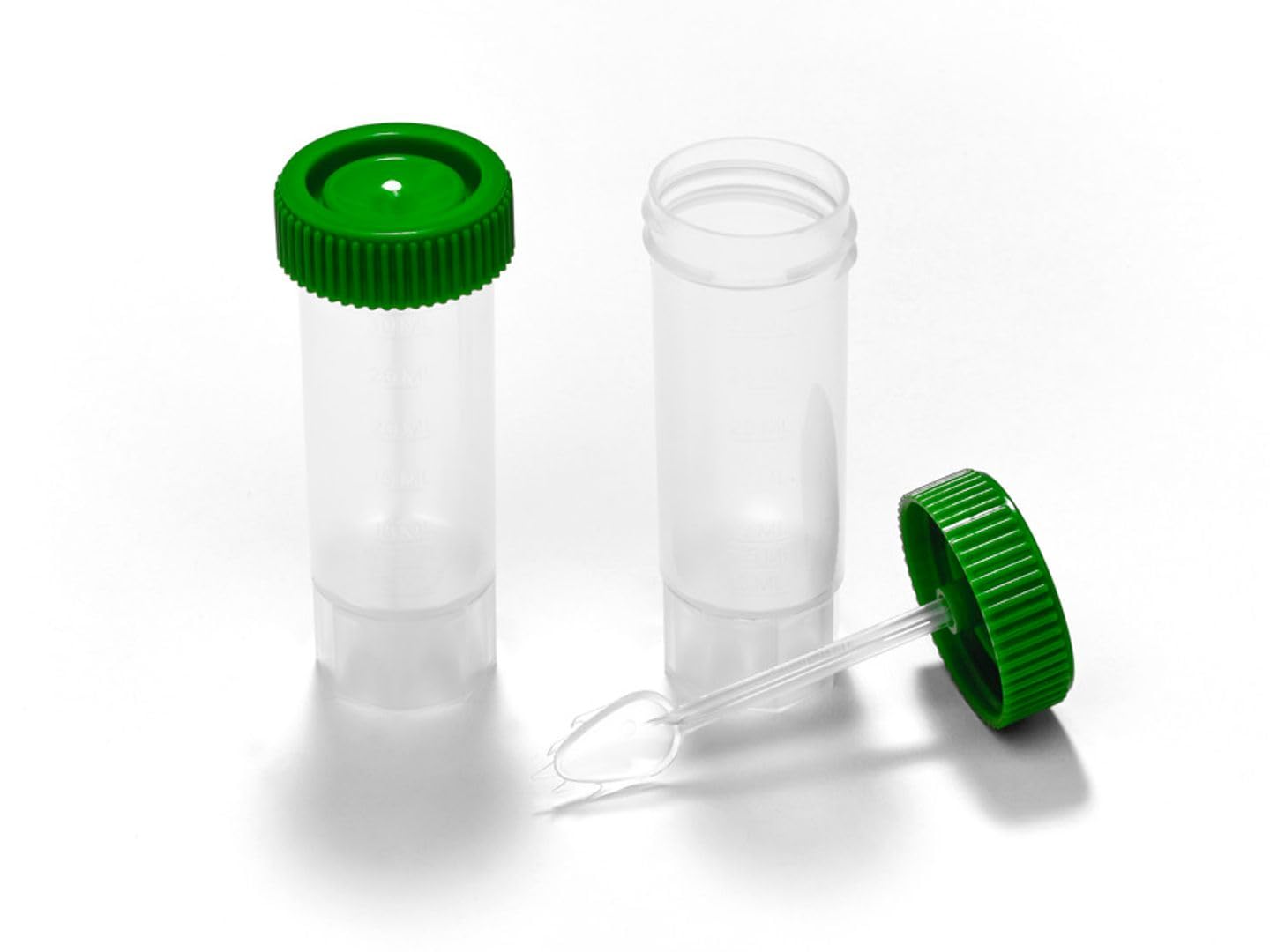 Caplugs Evergreen 240-3530-G80 - Tubos de centrífuga independientes (30 ml, copolímero, polipropileno, 200 unidades)