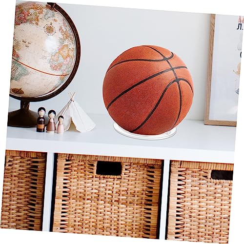 INOOMP 9 Pçs Esferas Rack Suporte De Futebol Suporte De Exibição De Futebol Rack De Exibição De Mesa