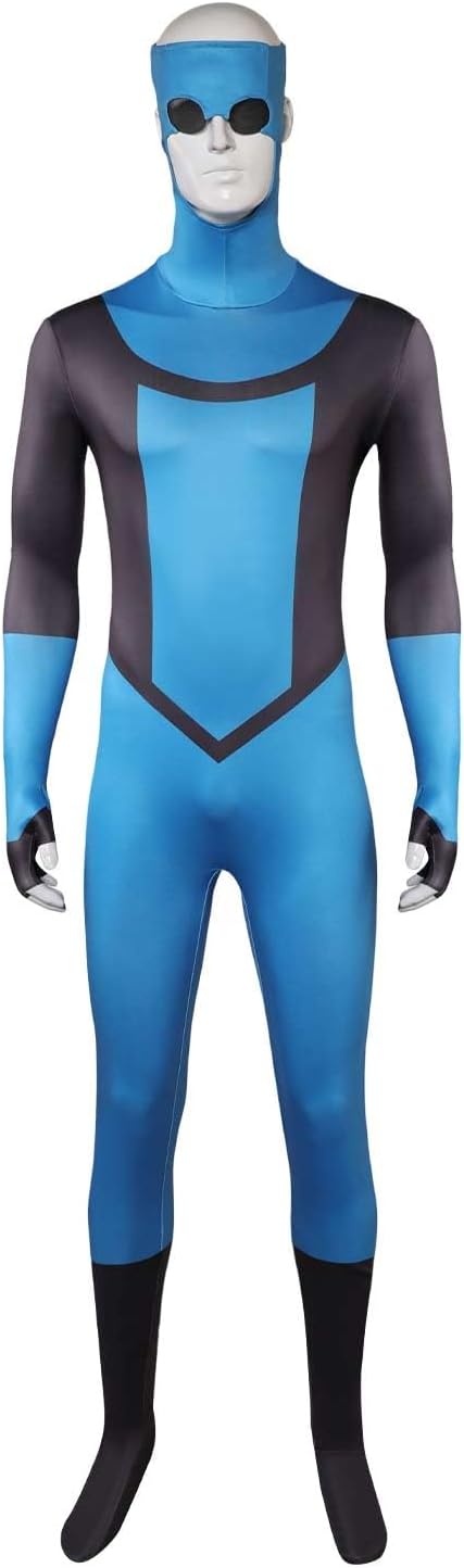 無敵 コスプレ コスチューム 無敵ジャンプスーツ ボディスーツ Mark Grayson ワンピース 衣装 大人 男性 ハロウィン