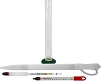 Vista 1 de Kit de prueba de termómetro e hidrómetro para elaboración casera