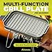 Gaobabu MultiGrillPlate for Mestin Made in Japan | Fits a wide variety of gear | 3-layer fluorine processing | No seasoning required | Can be stacked with Mestin | aluminum lightweight compact