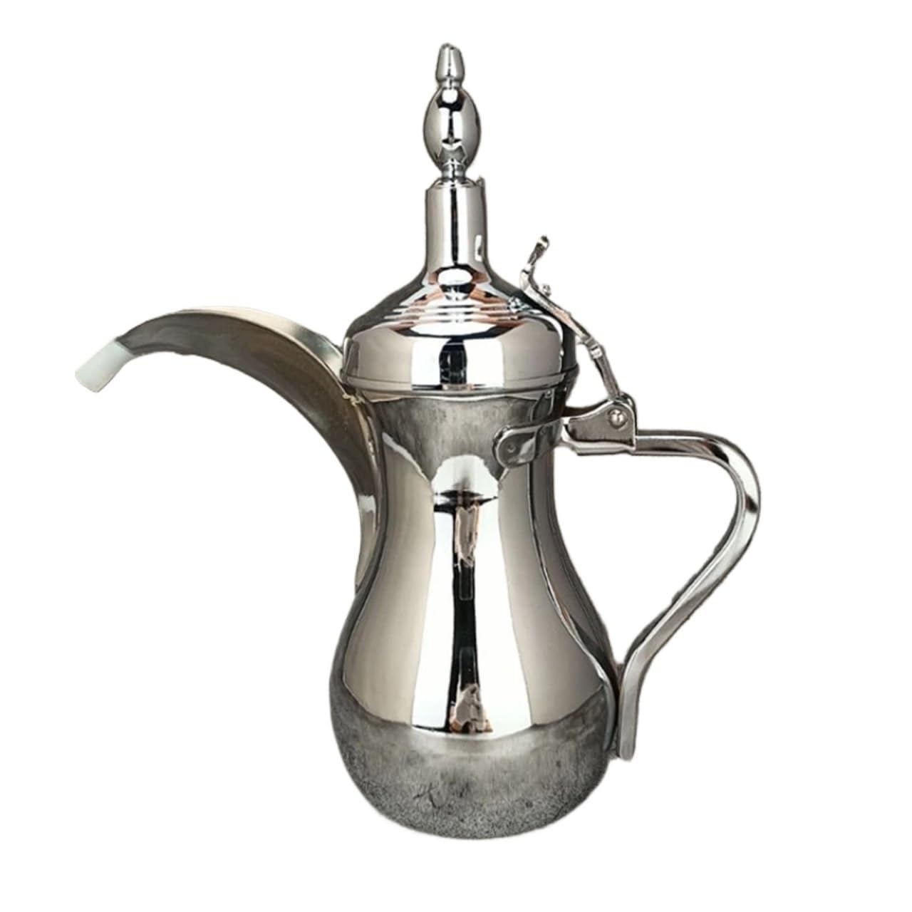 QAUUCP 500/700ML Arabic Coffee Kettle, Golden Silver Pots, Narrow Teapot, Long-mouthed Tea, Portable Maker
