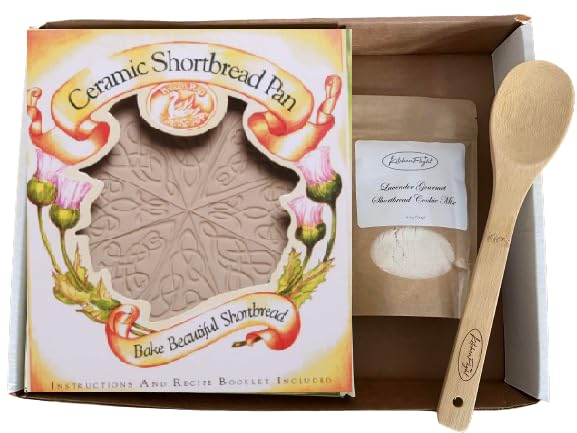Shortbread Mold, Wooden Baking Spoon, Perfect Cookie Kit Gift! Celtic Knot All USA Made