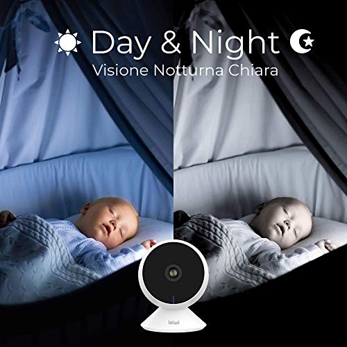 Ring IP-camera voor binnenruimtes, wifi, voor geavanceerde thuisbewaking, HD-resolutie 1080p, bewegingsdetectie en ongewone geluiden, bidirectionele audio, babymonitor met nachtzicht - Afbeelding 6