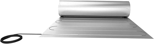 WarmlyYours Environ - Rollo eléctrico de calefacción por suelo radiante, 60 pies cuadrados, gris