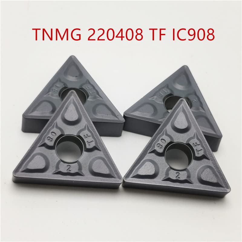 Fresas de Carburo para Torno CNC TNMG220408 TF IC907 10 piezas miniatura 3