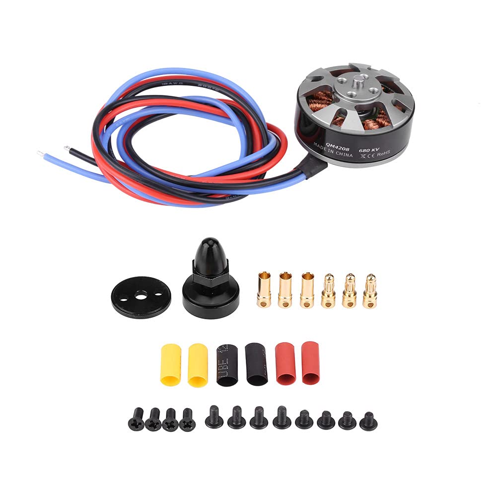 1pc QM4208 380/680KV Parte motore brushless da corsa per quadricottero 3508 550 650 680 FPV (CW680KV)
