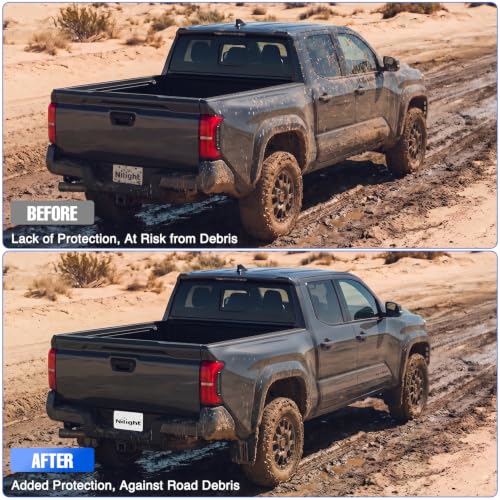 Image of Nilight Mud Flaps Splash Guards for Toyota Tacoma 2024-2026