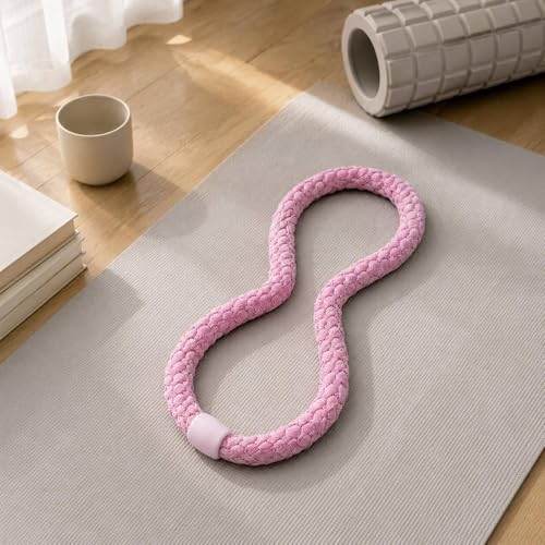 Aro de ejercicio de cintura con diseño continuo superficie suave y material fresco 4