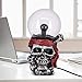 ANQIA Plasma Ball Lamp Touch Sensitive,Party Magical Electrostatic Red Color Crystal Ball for Christmas (Skull)
