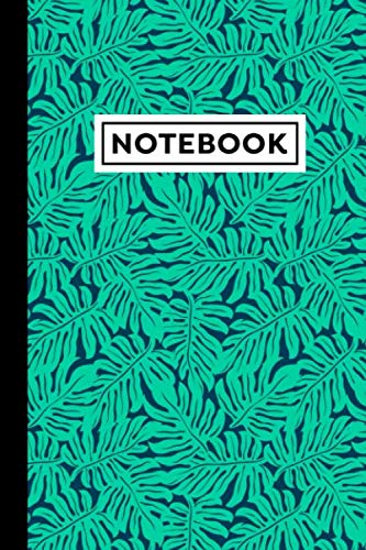 Notebook: Monstera Notebook, Monstera Themed Gift For Monstera Lovers, Monstera Journal, 6" x 9"