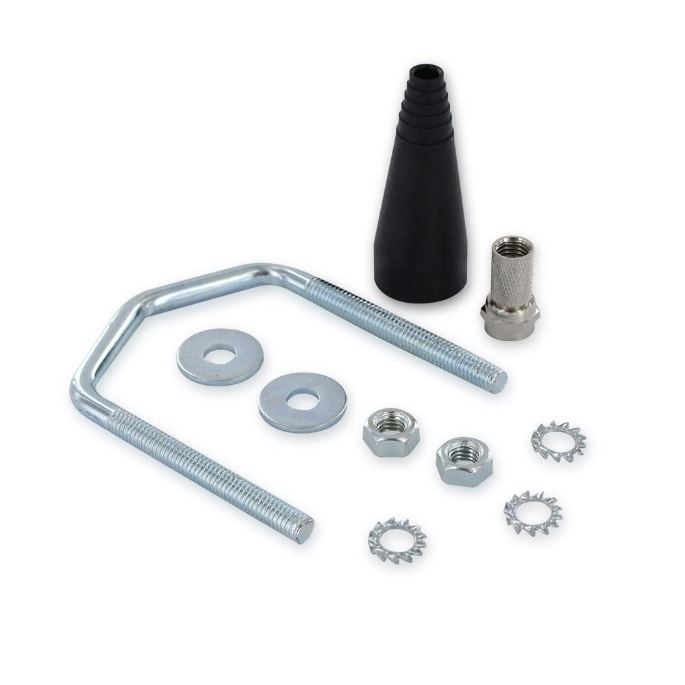 011026 Antenne d'extérieur Captipro Passive TNT HD - 694 MHz - Noire