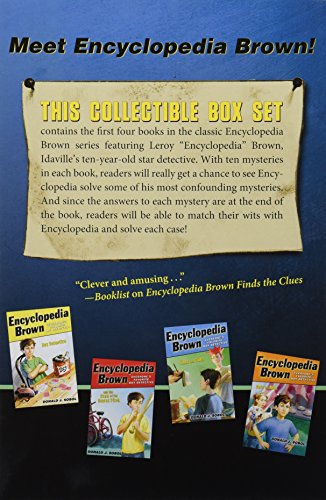 Encyclopedia Brown Box Set (4 Books)