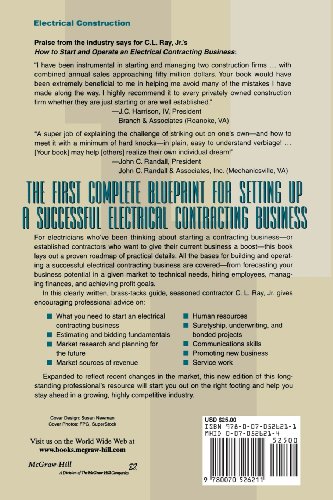 Mcgraw-Hill Education Tab AMAZON_20170228_27_5.00_890 How To Start And Operate An Electrical Contracting Business thumb #1