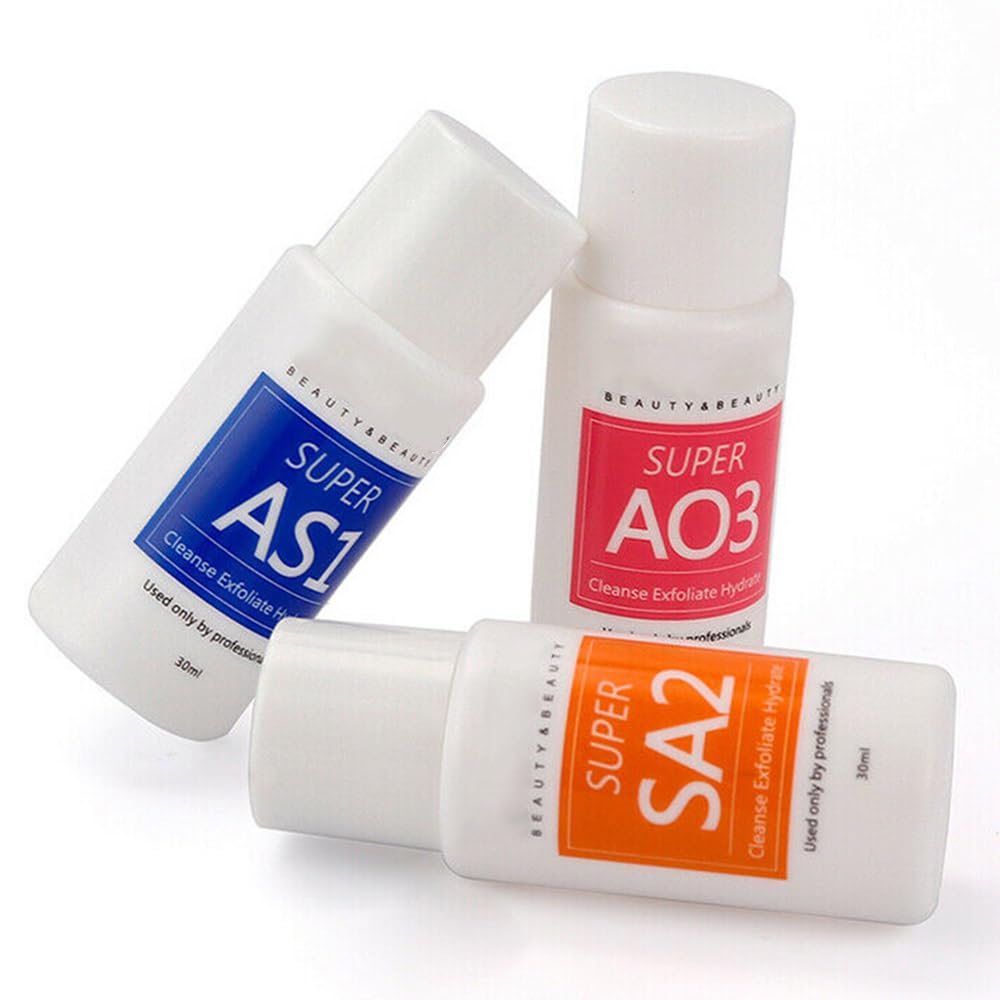 3Pcs/set 30ml Per Bottle Serum Aqua Peel Solution Concentrated Solution For Hydra peeling Skincare Face Dermabrasion Machine