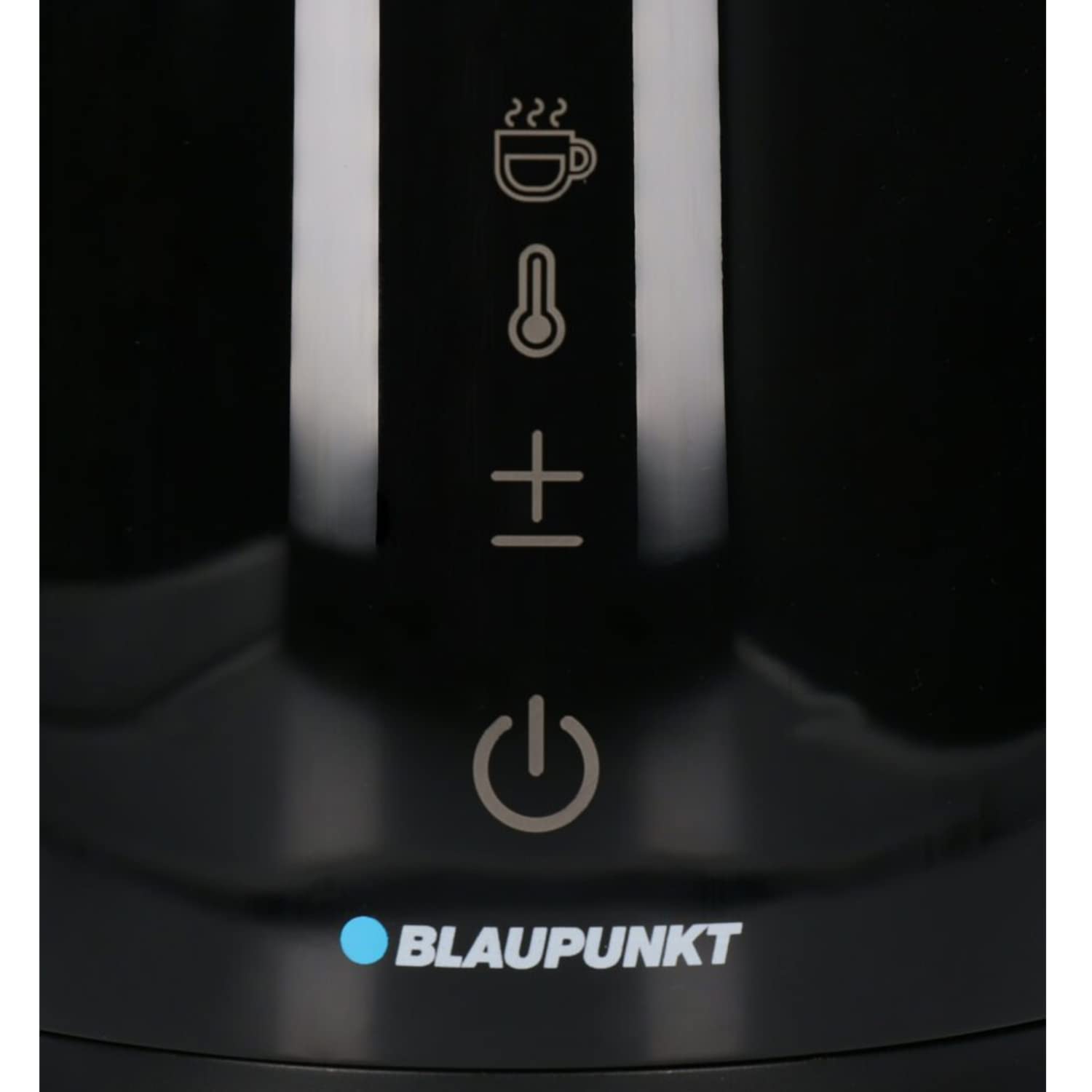 Blaupunkt EKD601 - Bollitore elettrico con display digitale, 1,7 l, 2200 W, funzione di mantenimento del calore, 5 livelli di temperatura selezionabili
