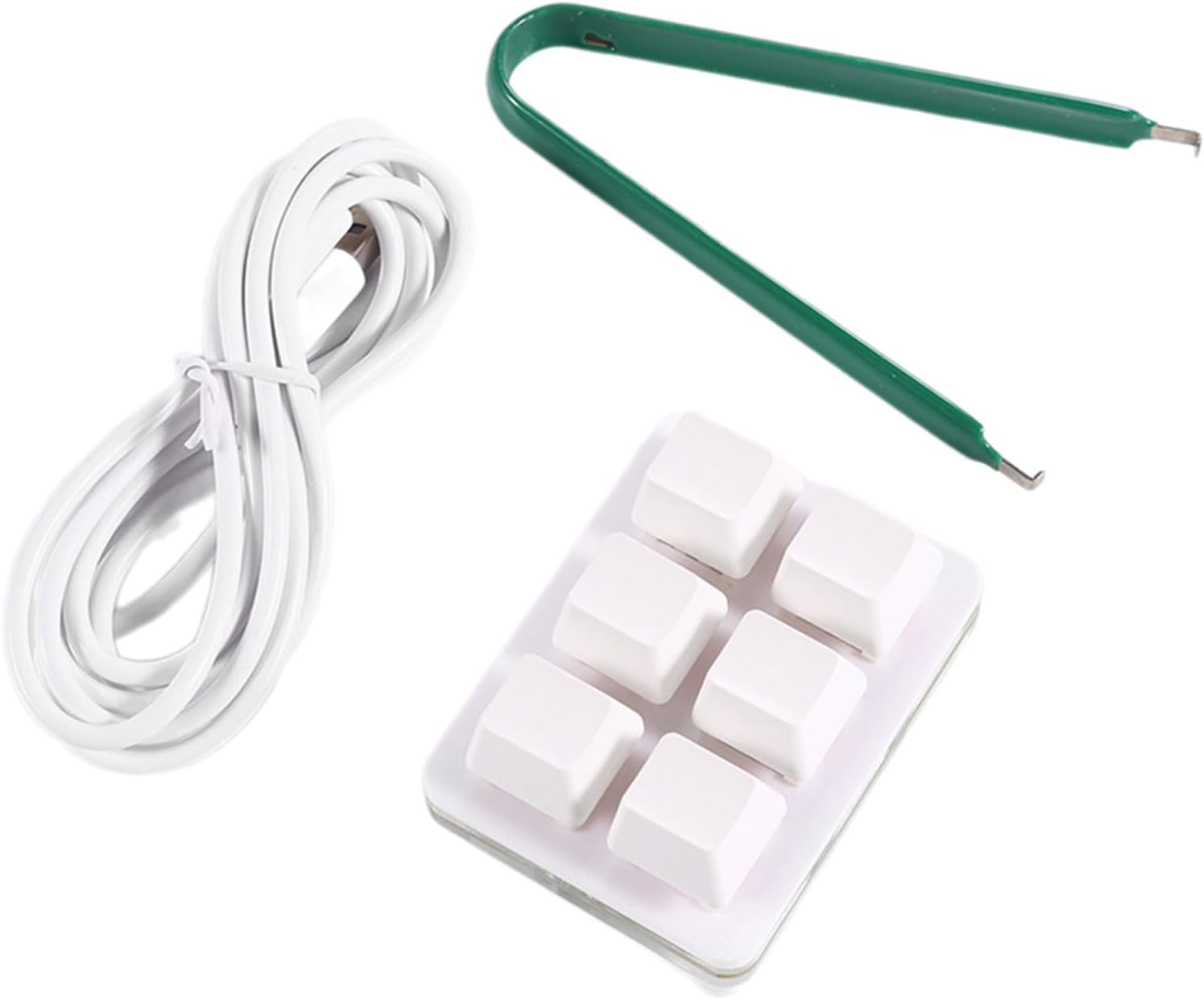 カスタマイズ可能な 6 キーキーパッド機械式コンピュータゲームキーボードマクロプログラミングと LED 照明 USB キーパッド 8キーマクロ プログラム可能キーボードミニメカニカルゲームノブキーパッドホットスワップゲームキーボード付きマクロキーボード プログラム可能な ...