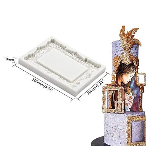 Molde Vintage de Silicona para Repostería 3D miniatura 3