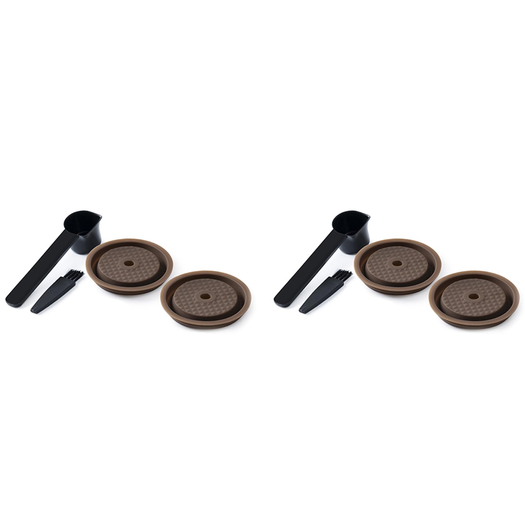 Hndhbfgrt 4PCS Reusable Cap for Vertuo and VertuoLine Capsules Refillable and Compatible Silicone