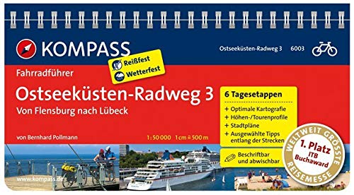 Télécharger Ostseeküsten-Radweg 3, Von Flensburg nach Lübeck: Fahrradführer mit Routenkarten im optimalen Ma PDF Ebook En Ligne