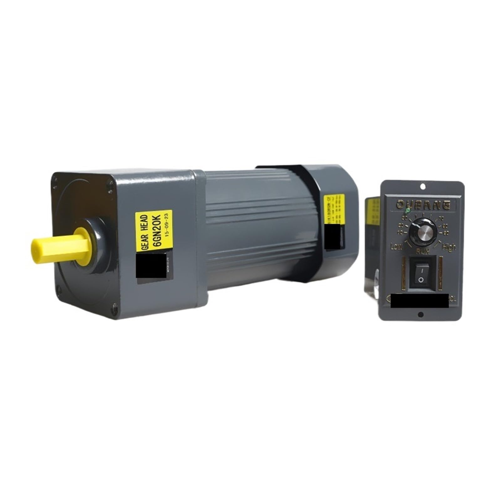 Silnik asynchroniczny 90 W 220 V AC przekładnia z regulatorem prędkości 5IK90RGN-CF jednofazowa regulowana średnica wału 15 mm (0-4,5 RPM)