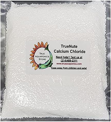 TrueNute Calcium Chloride 16 Ounces for Aquaponics, Hydroponics, Soil and Foliar Spray. for Plants, Stronger Than Liquid™