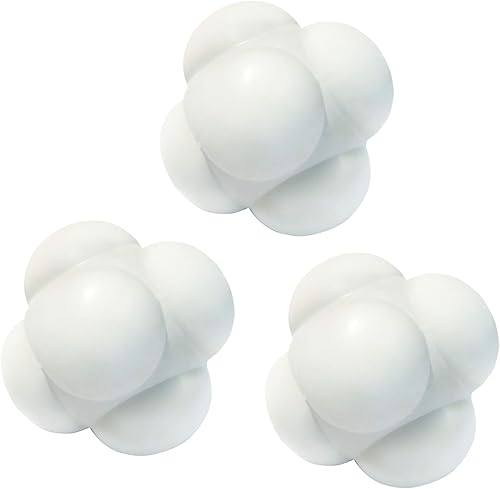 Vista 10 de GSE Games & Sports Expert Pelotas de reacción deportiva, pelota de reactividad para entrenamiento de campo, entrenador de agilidad para béisbol