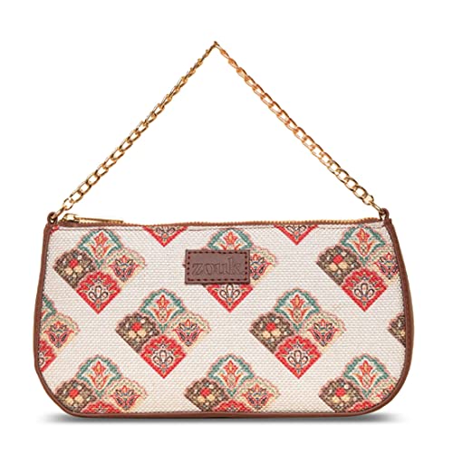 Image of ZOUK Baguette Bag | Crossbody Bags for Women | Women's Handbags | Stylish Sling Bag for Woman | Vegan Leather Evening Bag | Travel & Office Use | Purse and Wallet