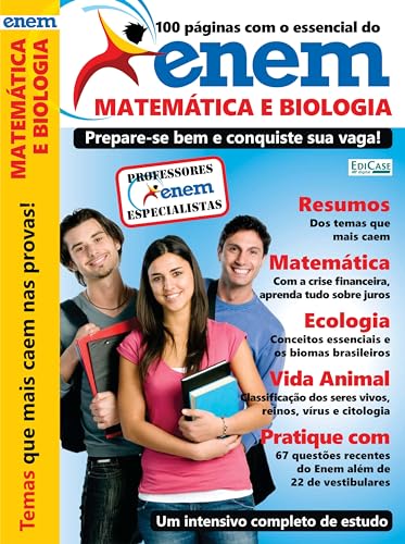 Livro Enem 3 - Matemática e Biologia: Prepare-se bem e conquiste ...