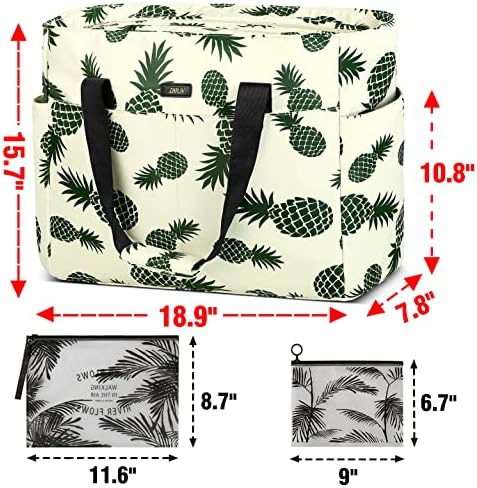 IBFUN Beach Bag for Women Waterproof Beach Tote with Zipper Large Beach Bag 6 IBFUN Beach Bag for Women Waterproof Beach Tote with Zipper Large Beach Bag