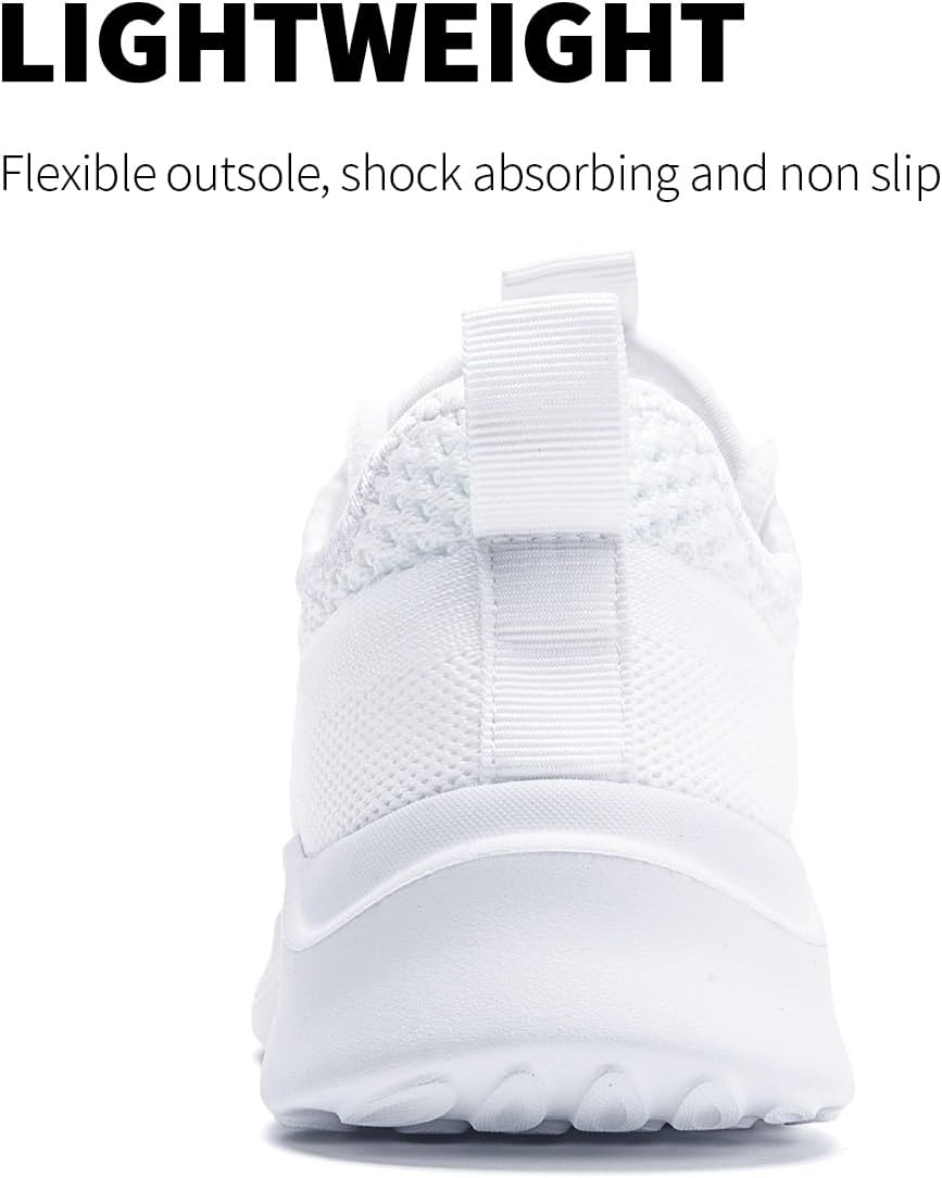 Mens Slip On Sport Running Walking Non Slip Lightweight Sneakers Breathable mesh Shoes Knitted Outdoor Working Casual for Men