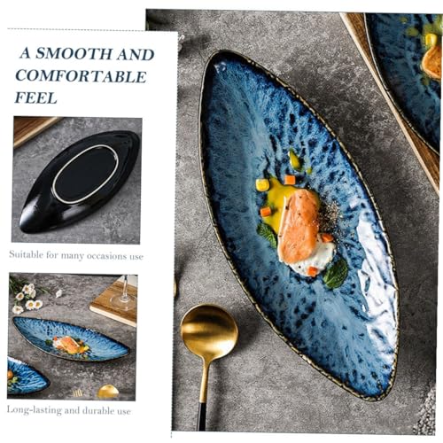Plato Sushi Cerámico Ipetboom Estilo Japonés Pequeño miniatura 6