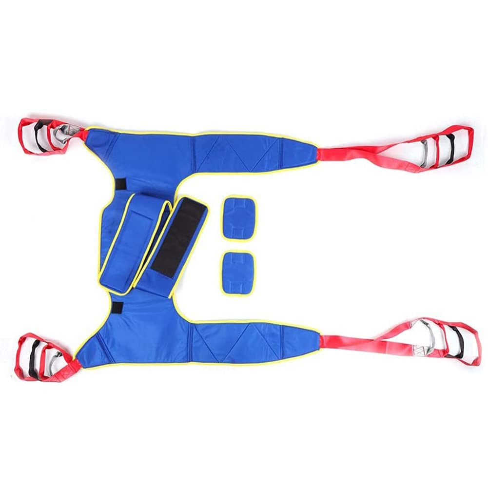 Arnés De Elevación De Paciente De Cuerpo Completo, Paciente Cinturón De Transferencia con Ajustable Altura para Posicionamiento Y Elevación De La Cama, Enfermería, Fácil de Usar