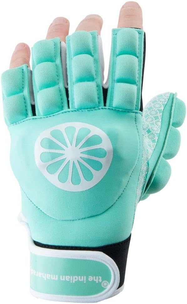 The Indian Maharadja Foam Half Hockey Glove (Left Hand